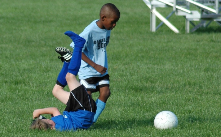 Soccer is a contact sport