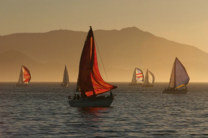 Sailing at Sunset