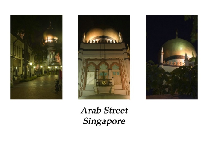 Night Mosque Triptych