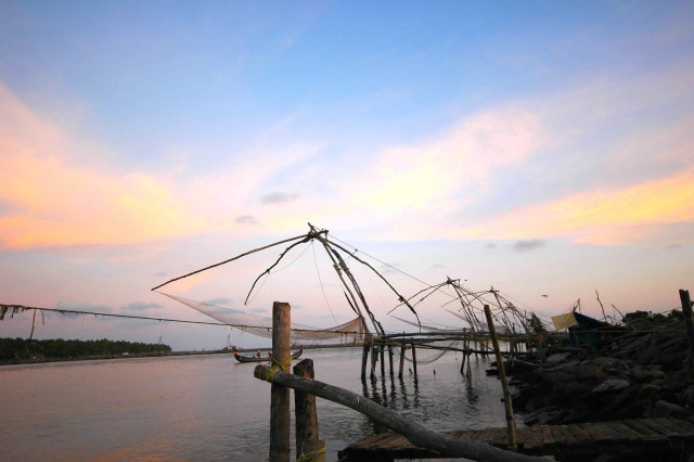 Chinese fishing nets 