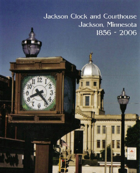 Jackson Clock Courthouse Note Card - ID: 2304575 © Eric B. Miller