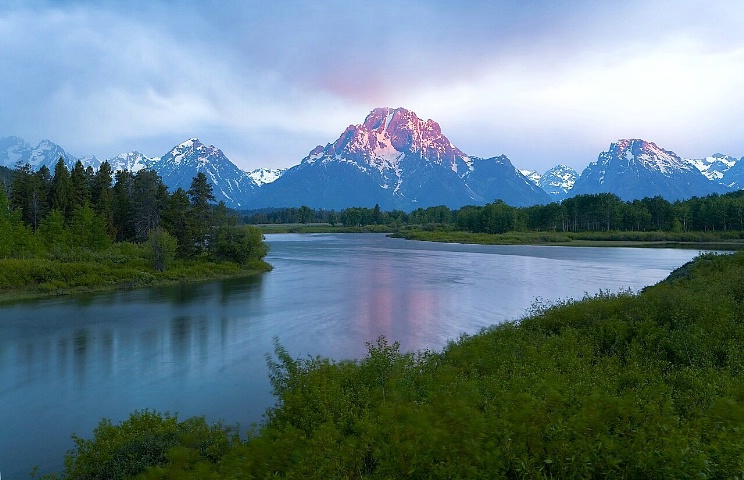 Stormy Sunrise at Oxbow Bend