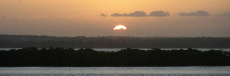 Maclay Island sunset Pano