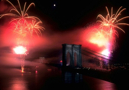 Happy 4th of July!Celebrating the Brooklyn Bridge