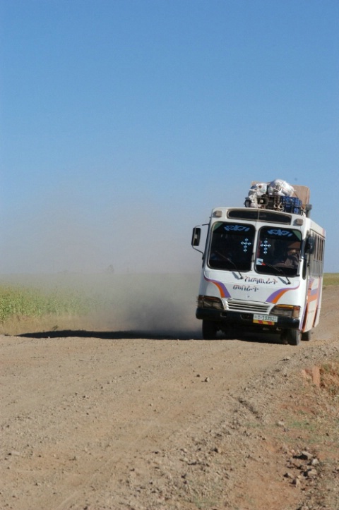 On the road to Axum Ethiopia 
