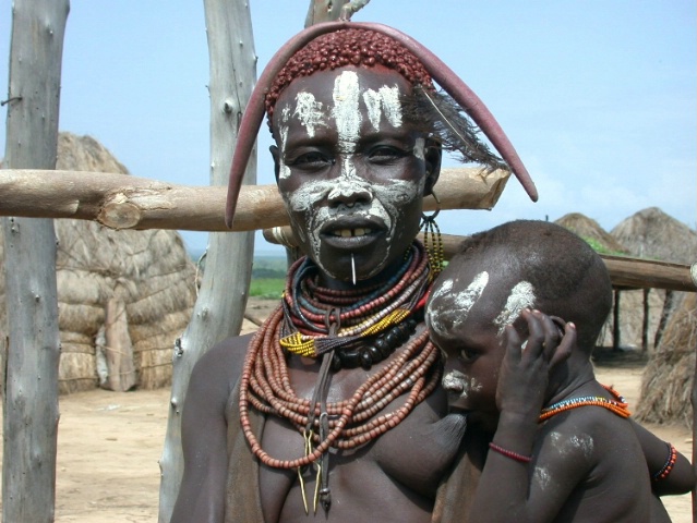 Karo Woman Ethiopia  
