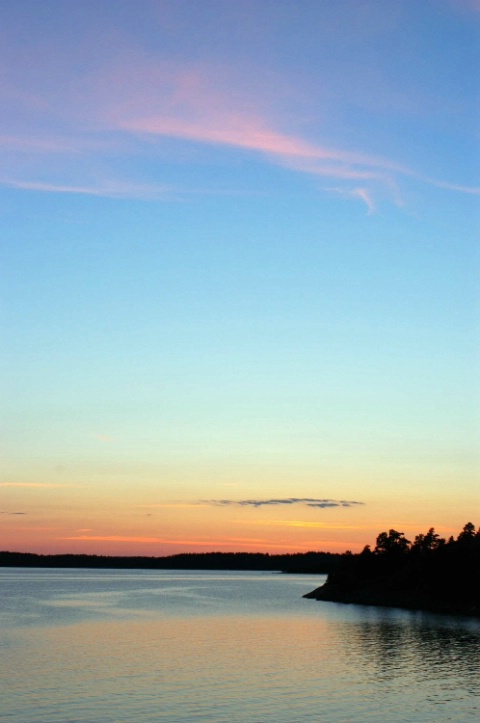 Midsummer Midnight in Sweden 