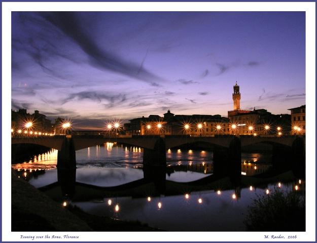 The Blue Hour over Florence