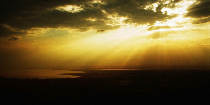 Dead Sea sunrise