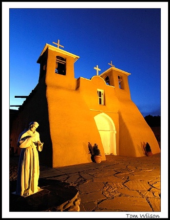 St Francis Church, Rancho De Taos