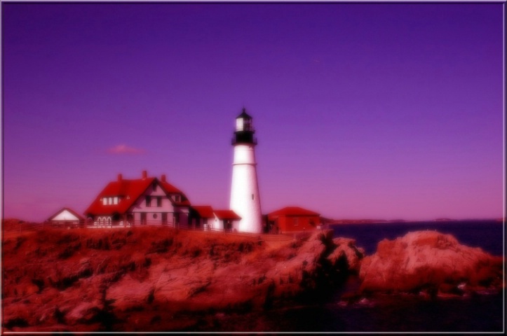 Portland Head Light at Sunset