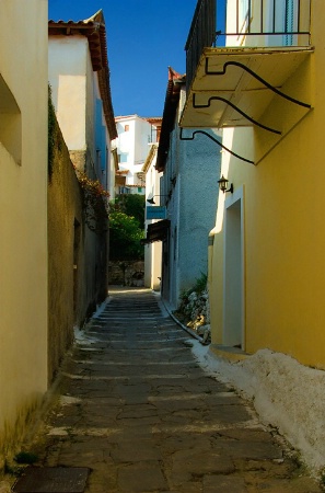 The town of Koroni, Greece