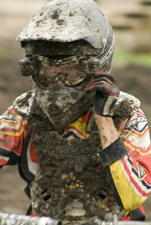 Moto Cross Rider full mud