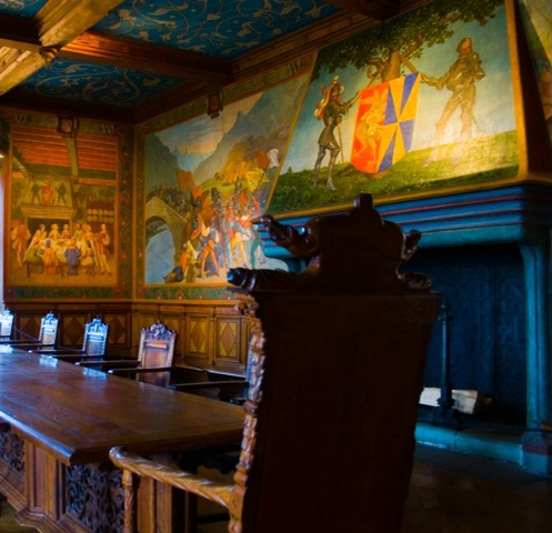 Chateau Gruyiere Dining Room