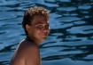 Boy stays cool!