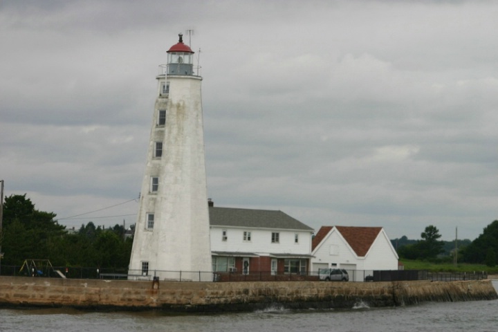 Lynde Light- Connecticut Coast-actually a wooden l