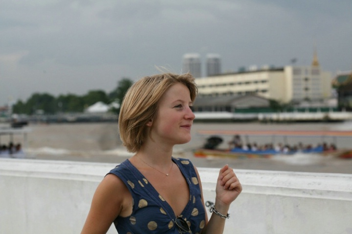 Happy face in Bangkok