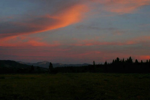 Teton Sunset - ID: 2494586 © Donald E. Chamberlain