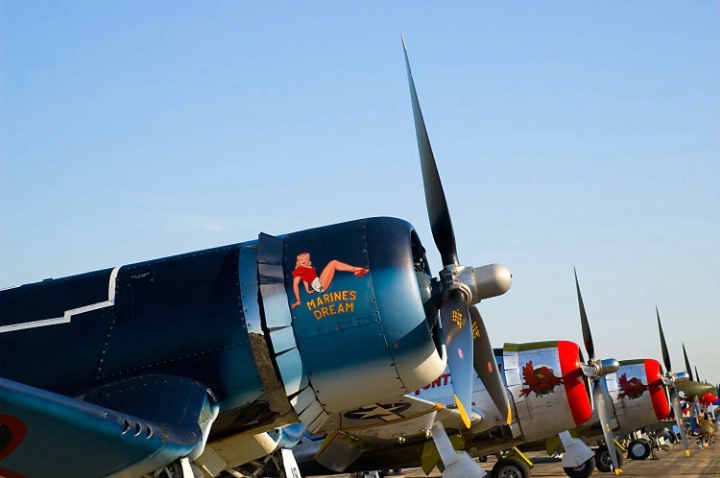 Row of WWII fighter planes - ID: 2501308 © Sibylle Basel