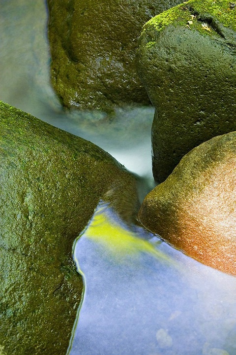 Rock and Water Abstract