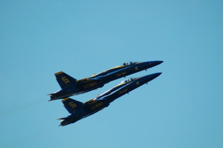 Blue Angels at SeaFair in August 2006