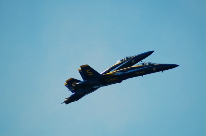 Blue Angels at SeaFair in August 2006