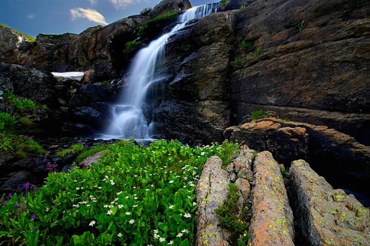 Bullion Lake Water Fall - A