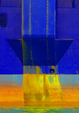 boat siding, abstract