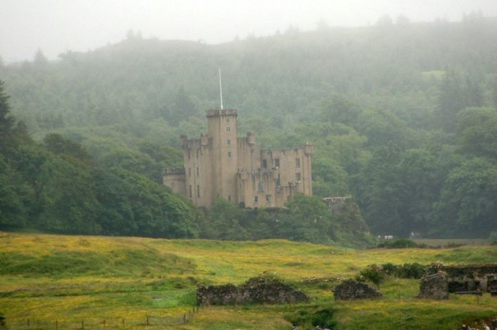 Dunvegan Castle Shrouded in Mist