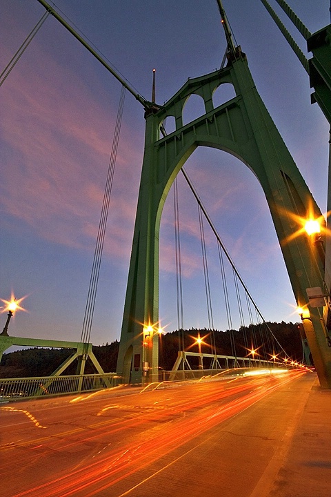St. Johns Bridge at Twilight