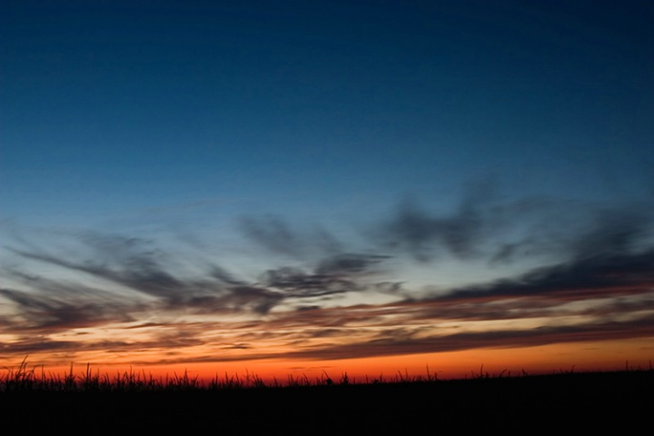 A Prairie Sunset