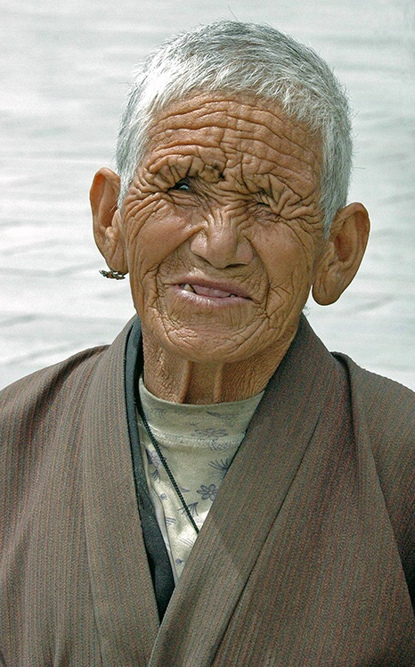 Wrinkles of Wisdom, Tibet  - ID: 2605138 © Mike Keppell