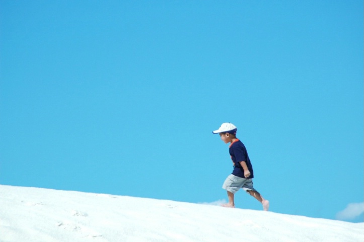 Little Boy at White Sands NM