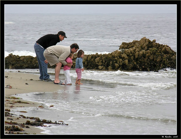 Watching the waves...