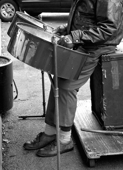 Steel Drummer at the Farmer's Market