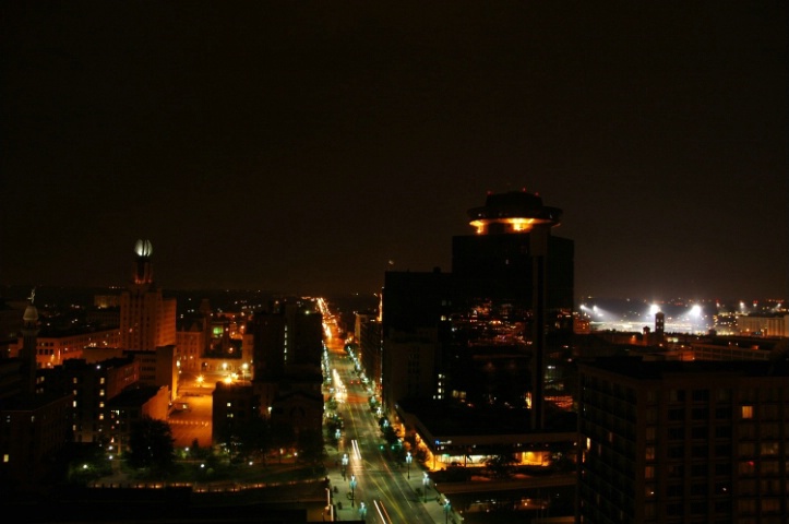 Rochester at Night