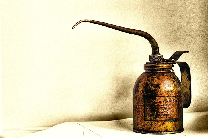 still life in sepia