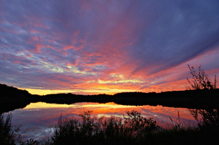 Three Lakes Sunset