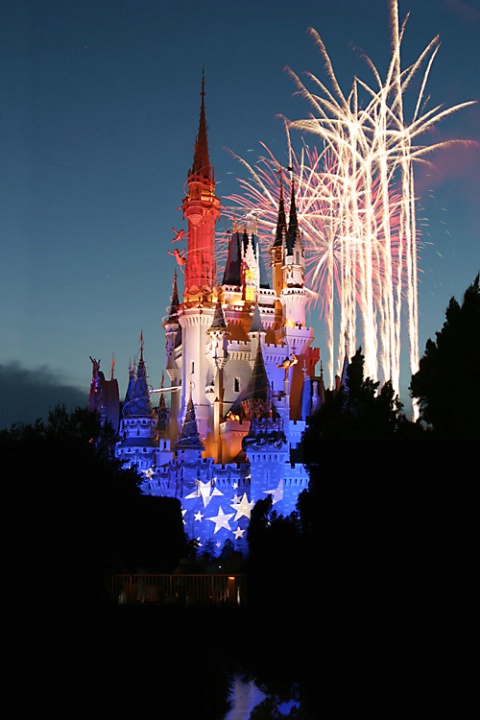 DisneyWorld Fireworks, 7-3-06