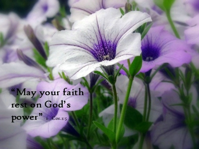 May your faith rest on God's power - ID: 2811137 © Kay McDaniel