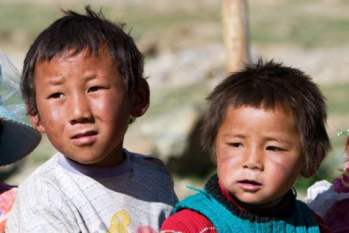 Tibetan Village Kids