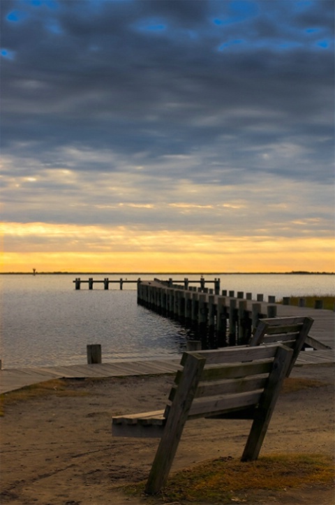 Daybreak on Assateauge Island