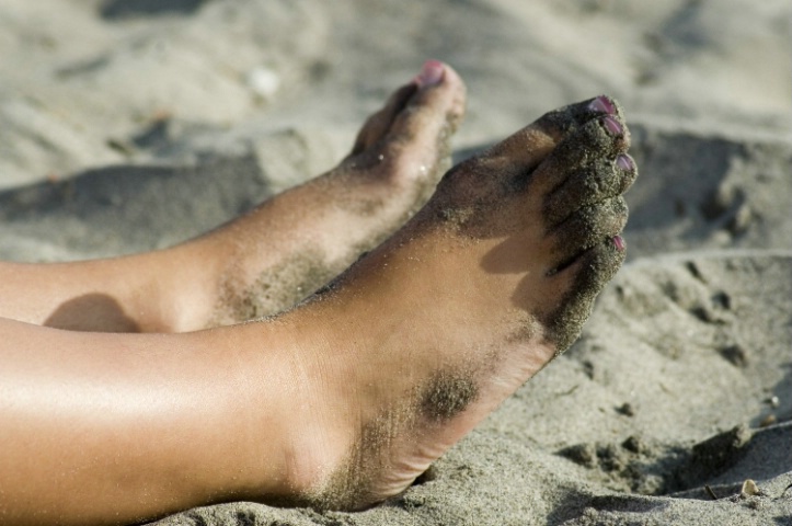 August:  Sand Between Toes