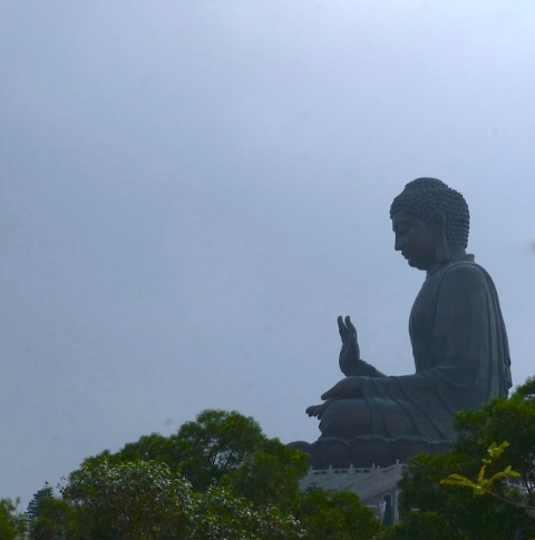 Buddha Po Lin Monastery Lanthau Island Hong Kong