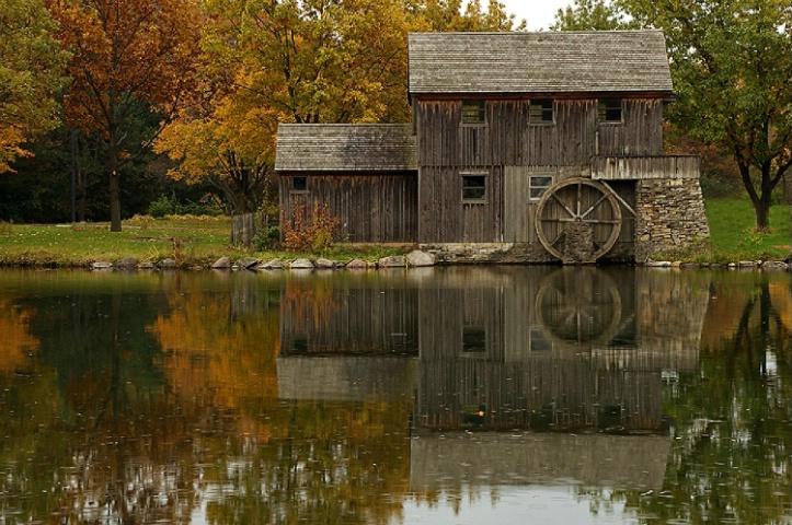 Autumn At The Mill Pond