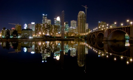 Minneapolis in the Evening