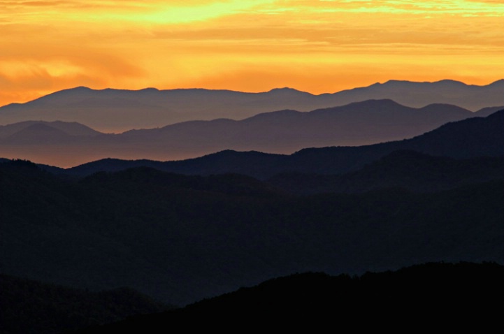 Sunrise Clingman's Dome