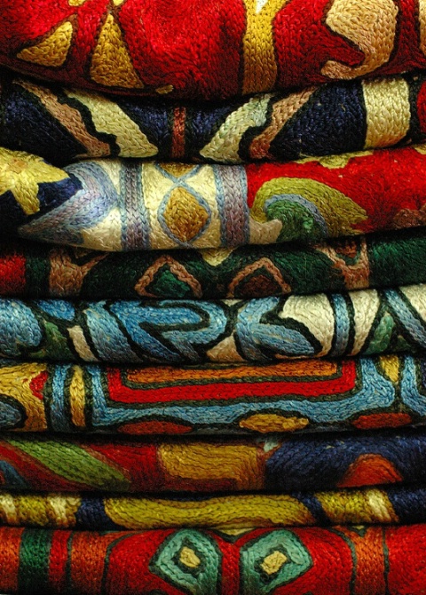 Fabric from the old Omanian souk