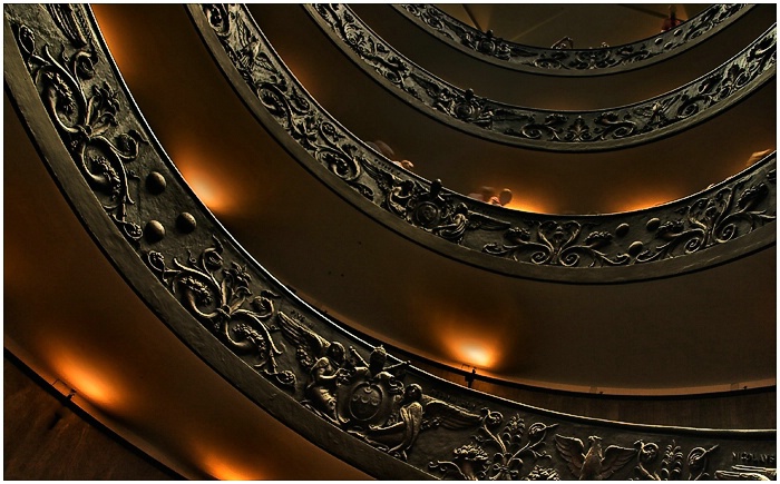 Stairs at Vatican Bibliotheque II