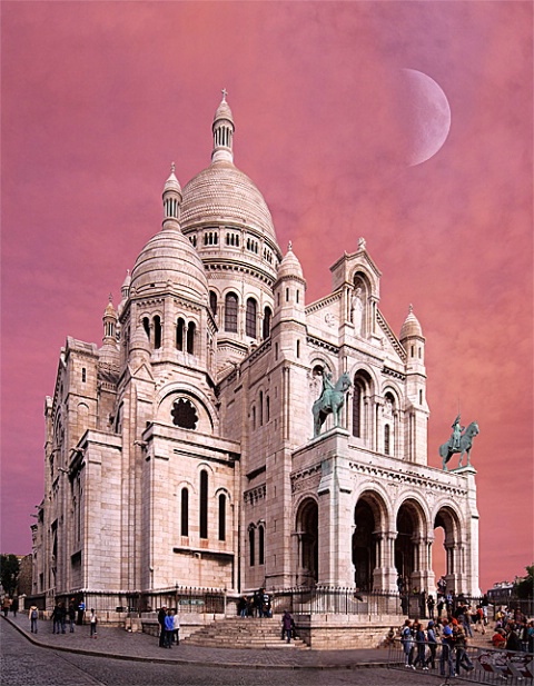  The Basilica of the Sacred Heart, Paris